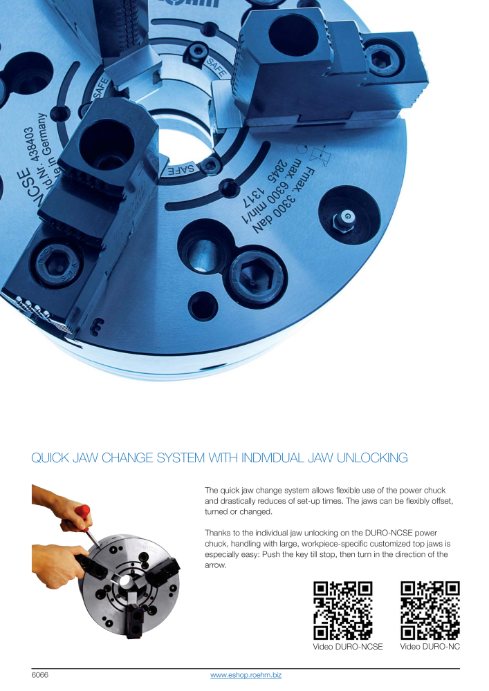 Röhm Main Catalogue Clamping Technology NO.: 2043 - Page 580