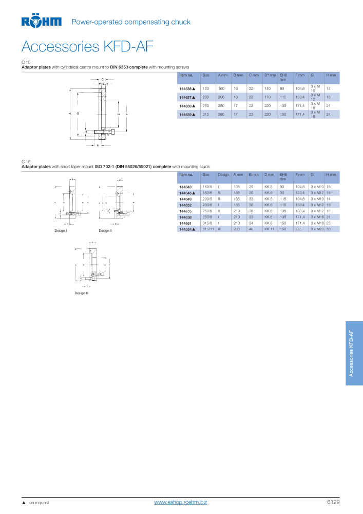 Röhm Main Catalogue Clamping Technology NO.: 2043 - Page 643