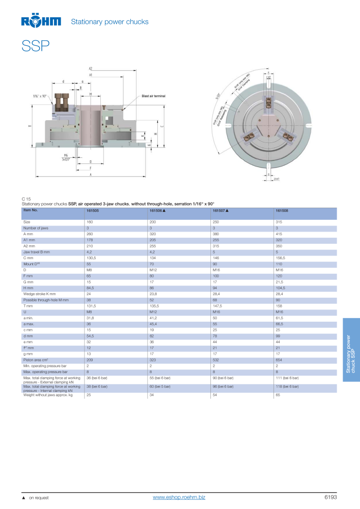 Röhm Main Catalogue Clamping Technology NO.: 2043 - Page 707