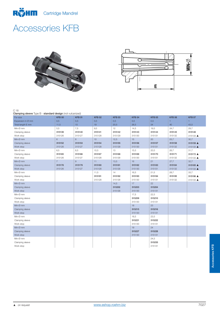 Röhm Main Catalogue Clamping Technology Nb. : 2043 - Page 769