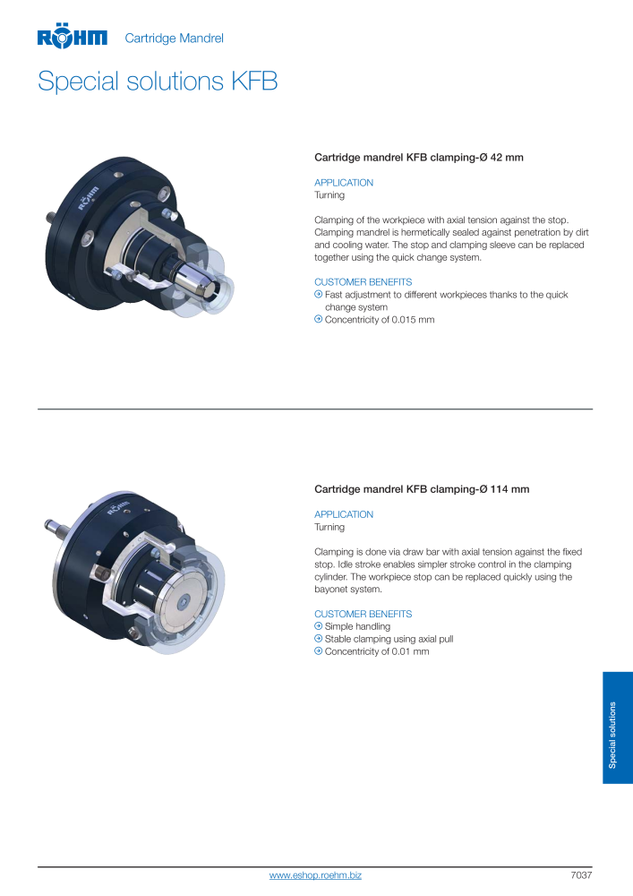 Röhm Main Catalogue Clamping Technology NO.: 2043 - Page 779