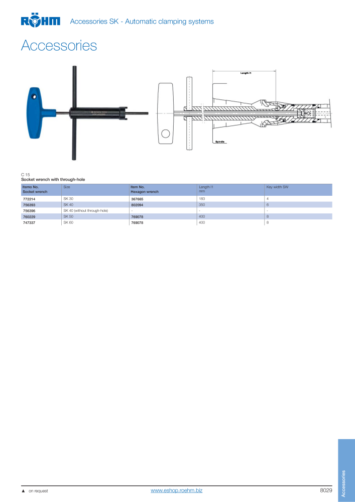 Röhm Main Catalogue Clamping Technology NO.: 2043 - Page 867