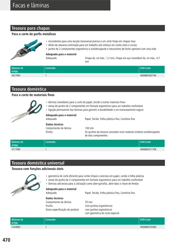 Ferramentas principais do catálogo Wolfcraft Nº: 20430 - Página 470