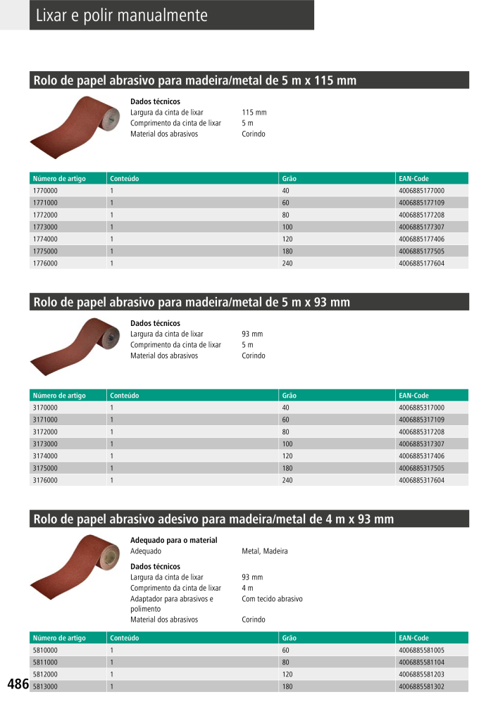 Ferramentas principais do catálogo Wolfcraft Nº: 20430 - Página 486