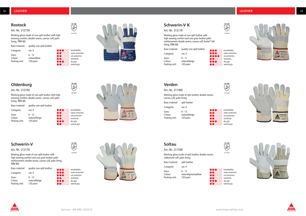 Hase Safety Gloves Collection - English NR.: 20443 - Seite 17