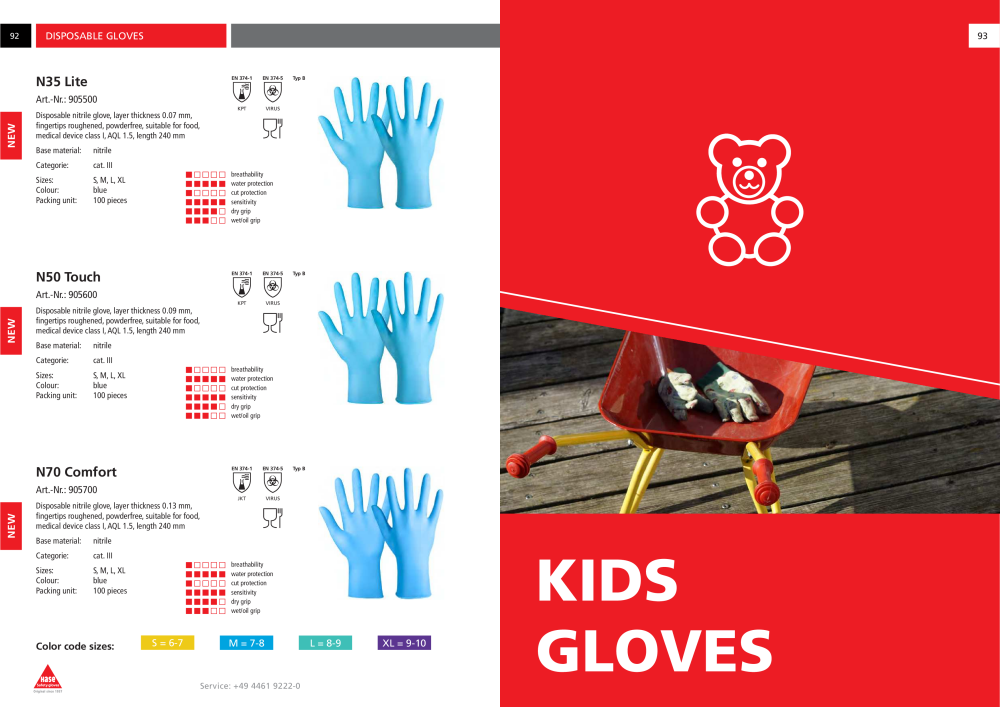 Hase Safety Gloves Collection - English NR.: 20443 - Seite 47