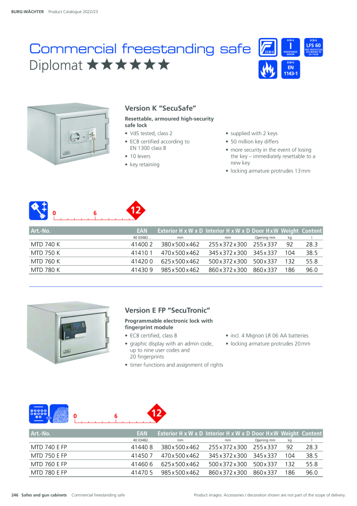 BURG-WÄCHTER Main Catalogue NR.: 20447 - Seite 246