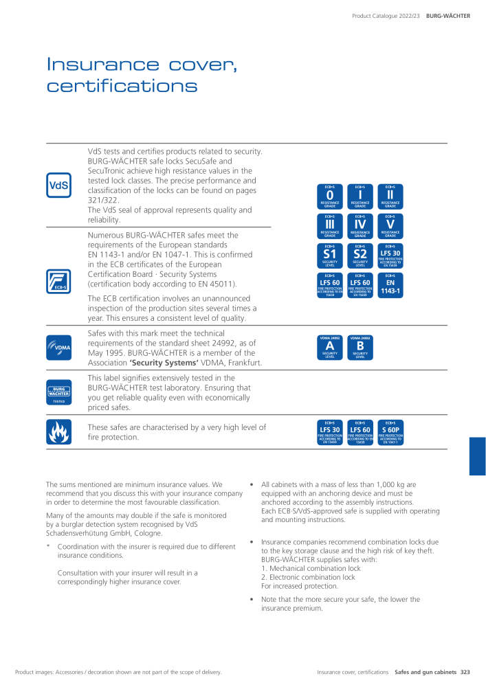 BURG-WÄCHTER Main Catalogue NR.: 20447 - Seite 323