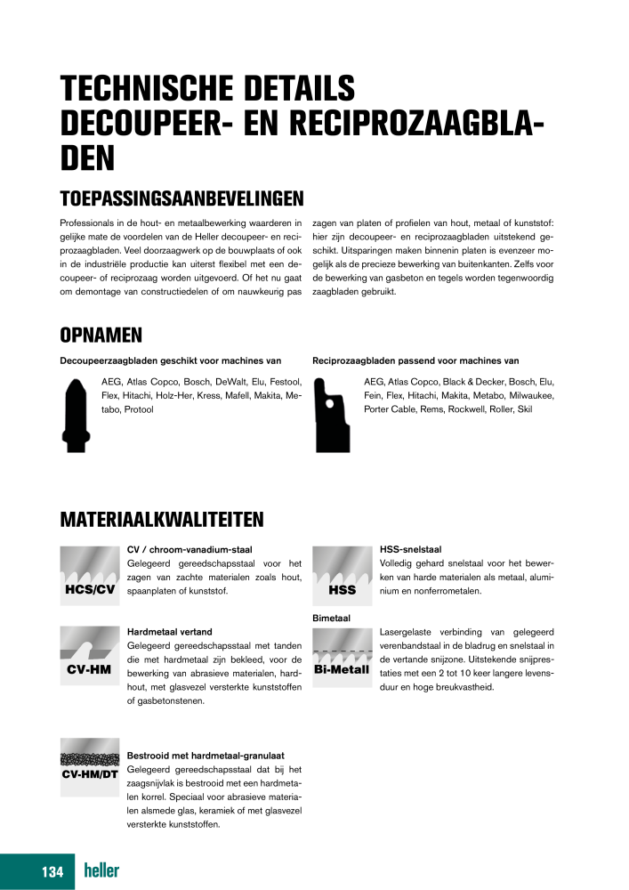 Heller Tools Catalogus NR.: 20468 - Pagina 134