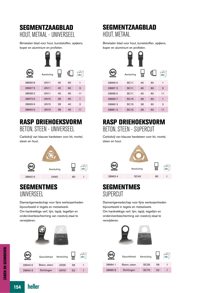 Heller Tools Catalogus NR.: 20468 - Pagina 154