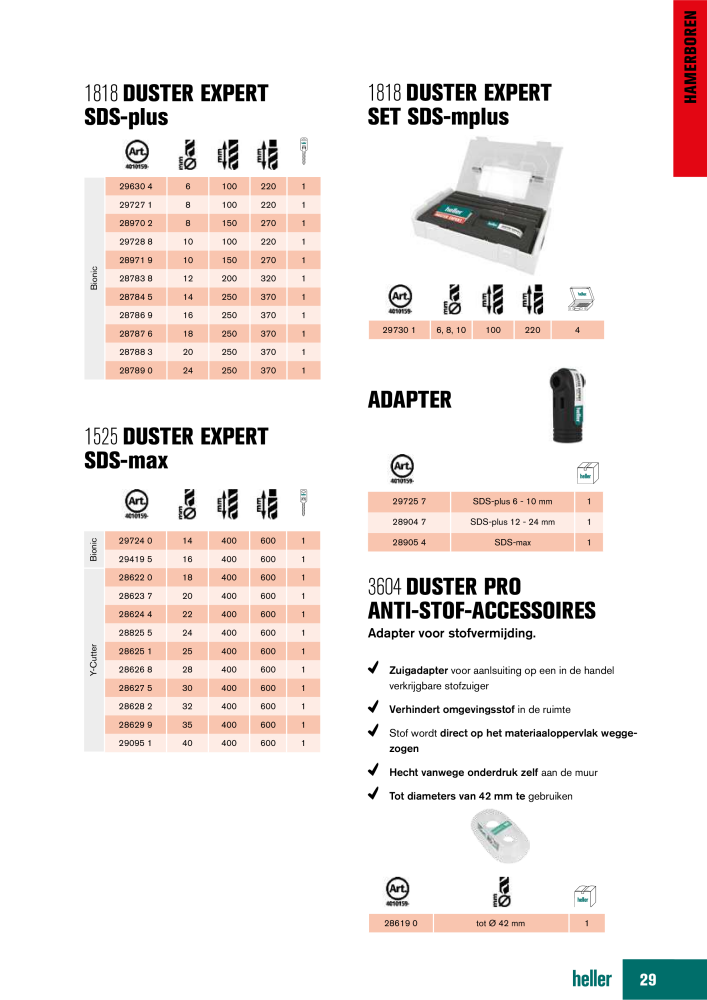 Heller Tools Catalogus Nº: 20468 - Página 29