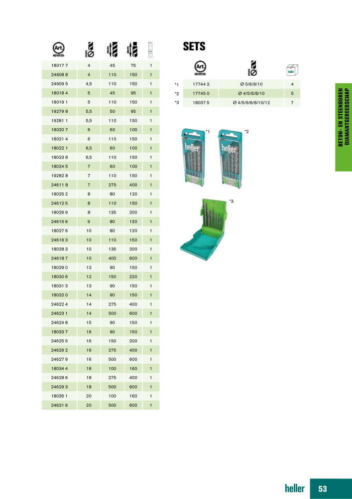 Heller Tools Catalogus NO.: 20468 - Page 53