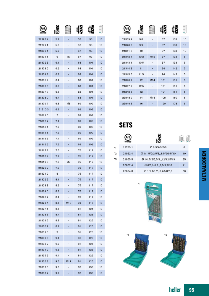 Heller Tools Catalogus NO.: 20468 - Page 95