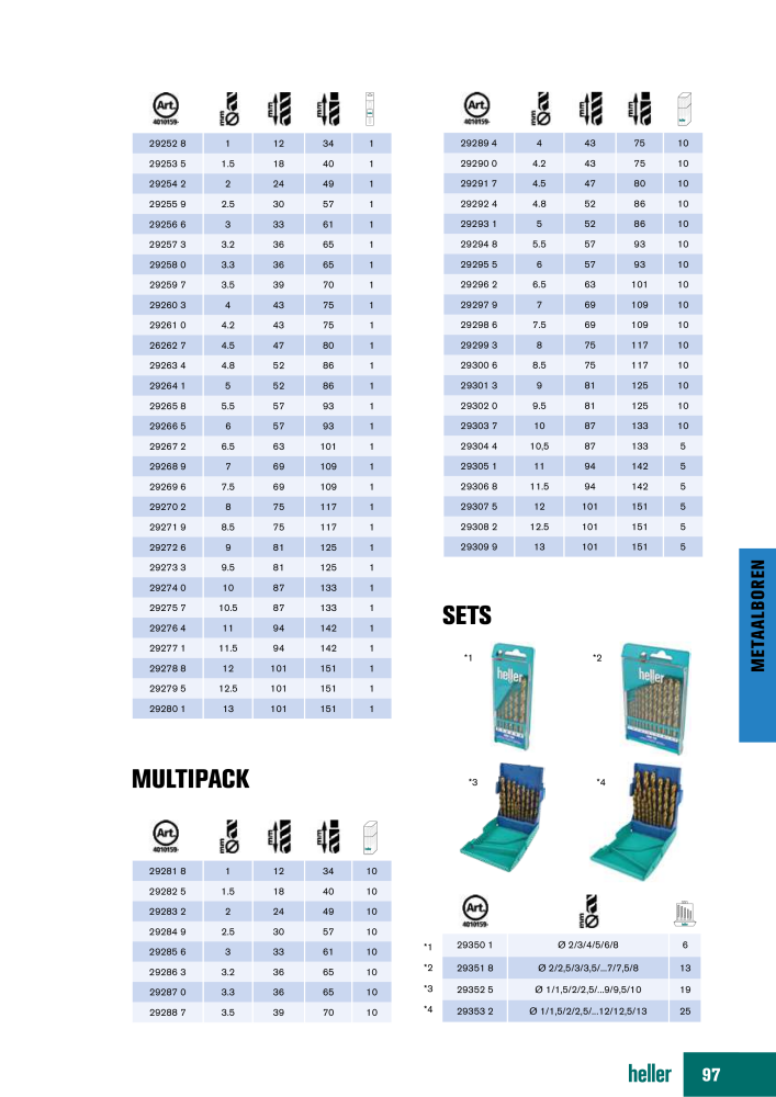 Heller Tools Catalogus NR.: 20468 - Pagina 97