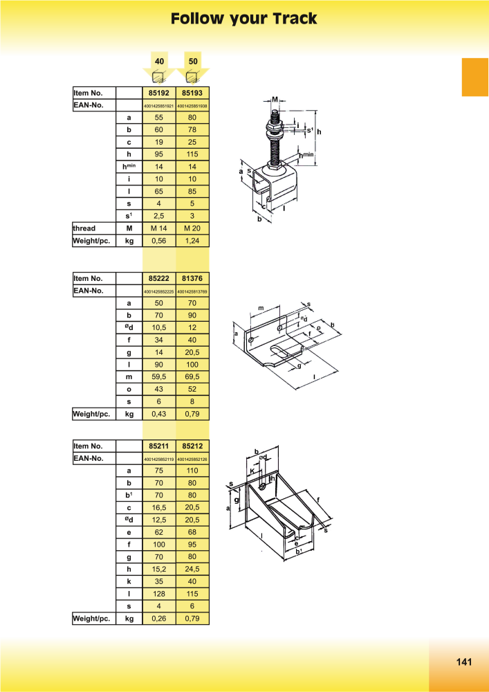 HBS BETZ Catalog Č. 20500 - Strana 165