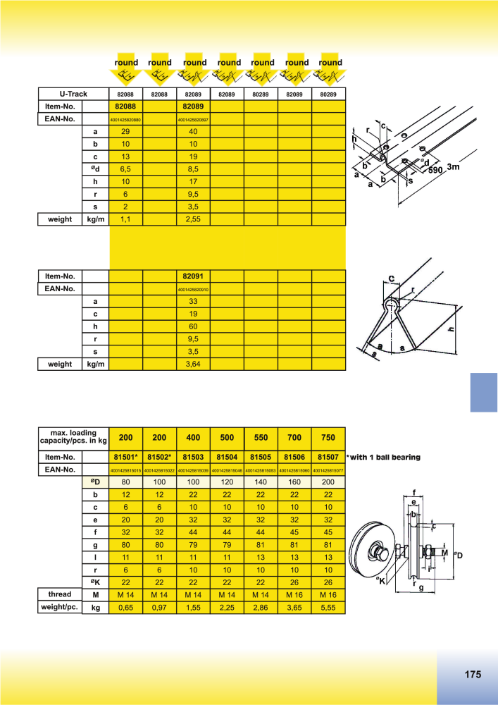 HBS BETZ Catalog Č. 20500 - Strana 203