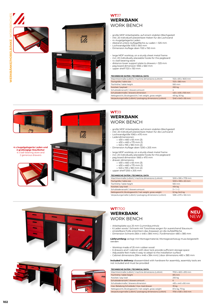 Holzmann Maschinen General Catalog Wood NO.: 20501 - Page 102