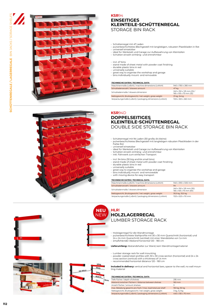 Holzmann Maschinen General Catalog Wood Nº: 20501 - Página 112