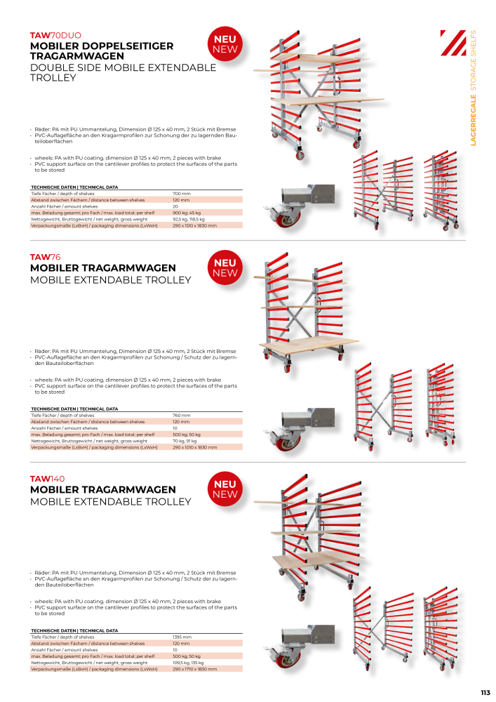 Holzmann Maschinen General Catalog Wood NR.: 20501 - Seite 113