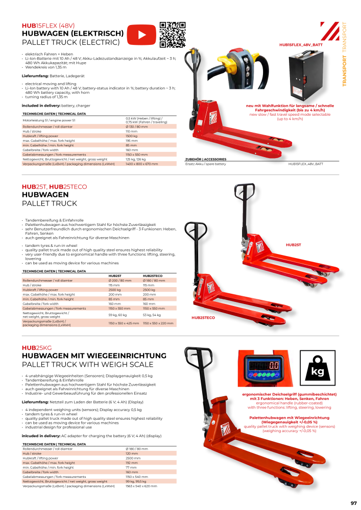 Holzmann Maschinen General Catalog Wood Č. 20501 - Strana 97