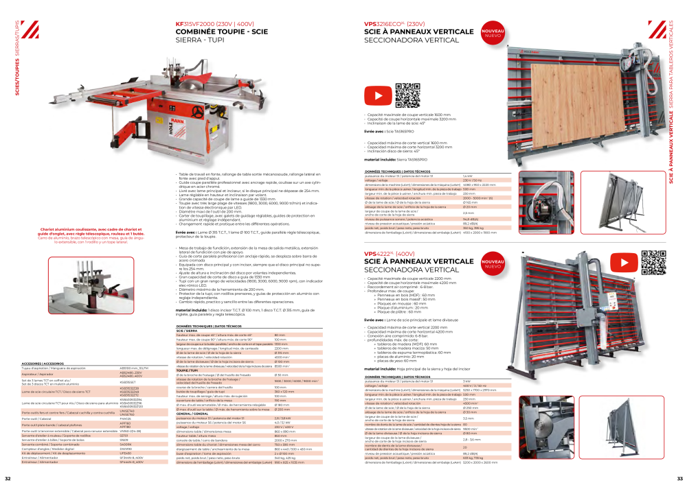 Holzmann Maschinen Catalogue général Bois Nb. : 20502 - Page 17