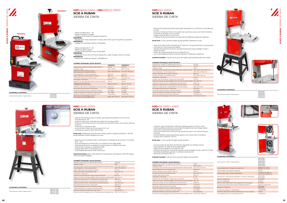 Holzmann Maschinen Catalogue général Bois Nb. : 20502 - Page 31