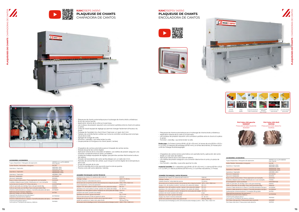 Holzmann Maschinen Catalogue général Bois Nb. : 20502 - Page 37