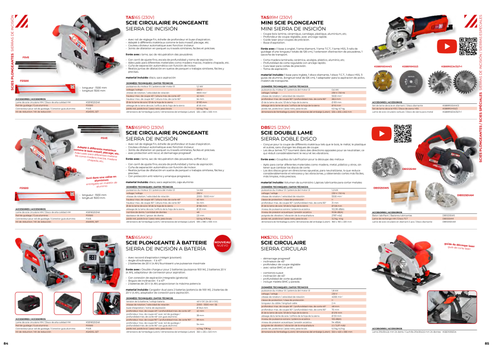 Holzmann Maschinen Catalogue général Bois Nb. : 20502 - Page 43