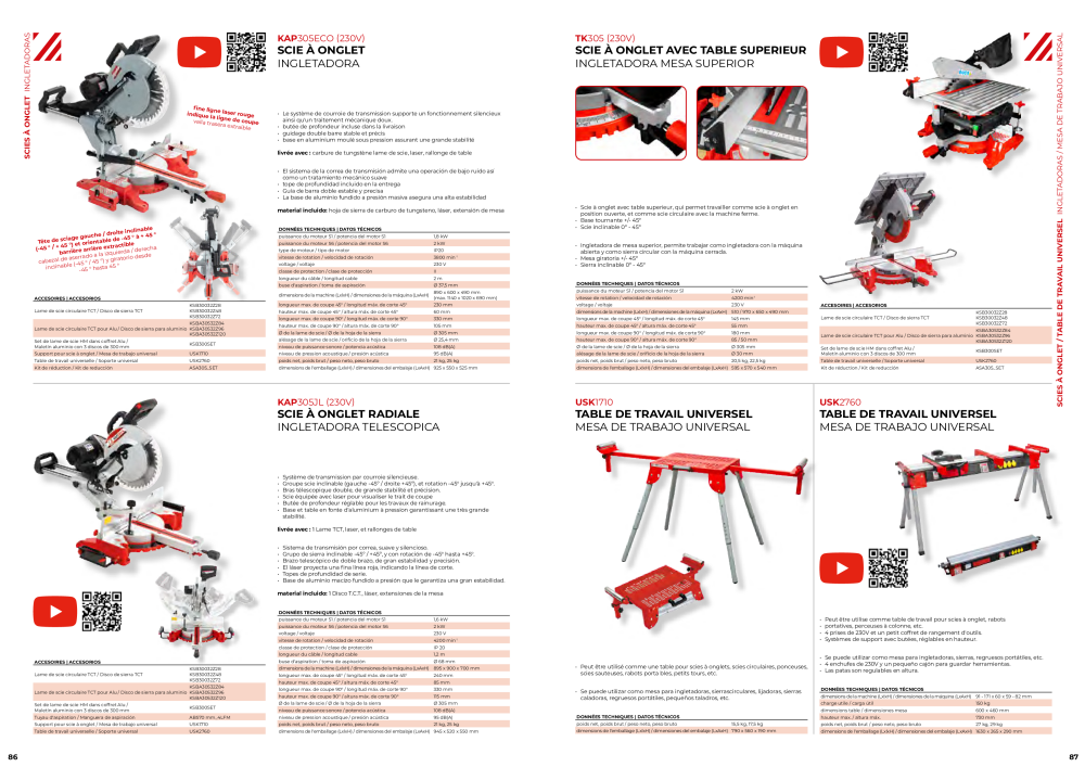 Holzmann Maschinen Catalogue général Bois Nb. : 20502 - Page 44