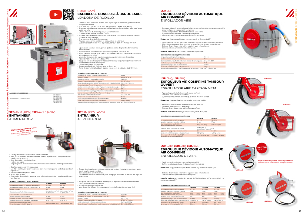 Holzmann Maschinen Catalogue général Bois Nb. : 20502 - Page 47