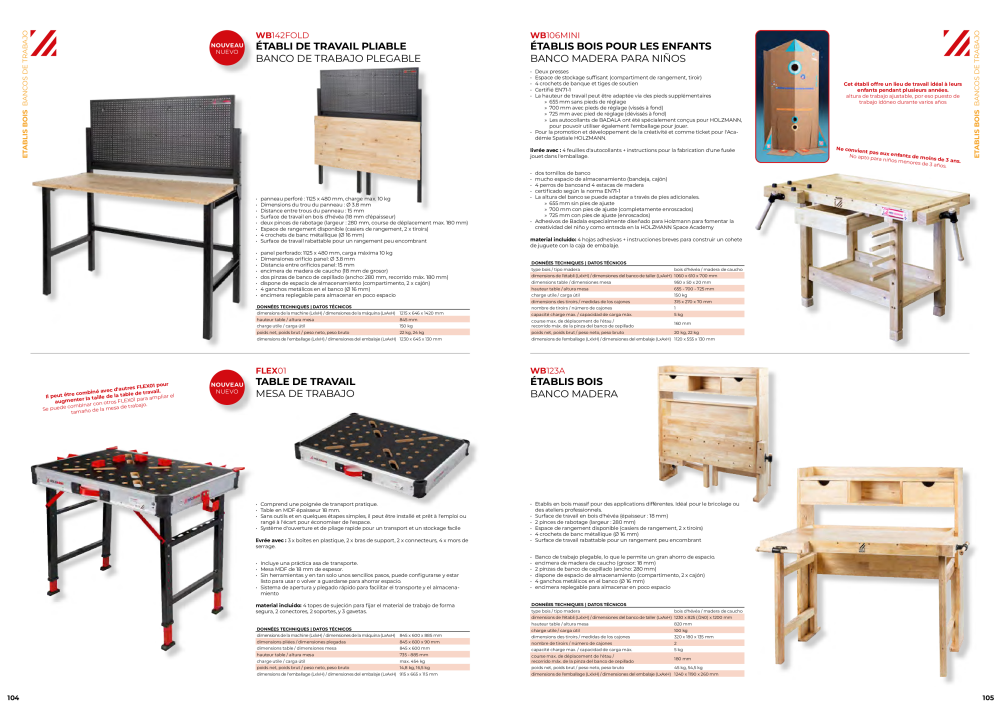 Holzmann Maschinen Catalogue général Bois Nb. : 20502 - Page 53