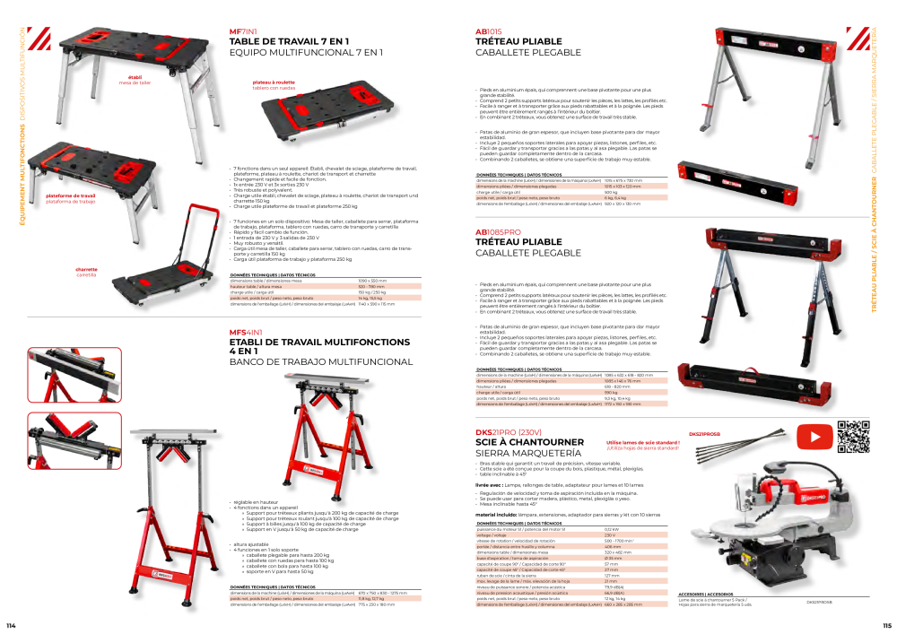 Holzmann Maschinen Catalogue général Bois Nb. : 20502 - Page 58