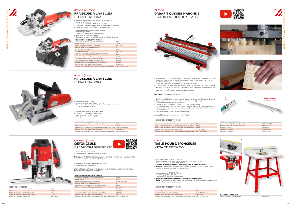 Holzmann Maschinen Catalogue général Bois NR.: 20502 - Seite 60