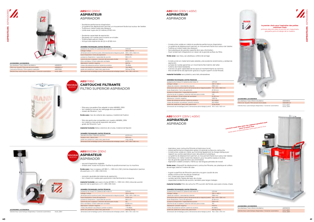 Holzmann Maschinen Catálogo general Madera NR.: 20503 - Seite 21