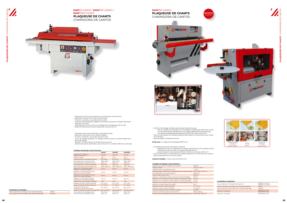 Holzmann Maschinen Catálogo general Madera NR.: 20503 - Seite 35