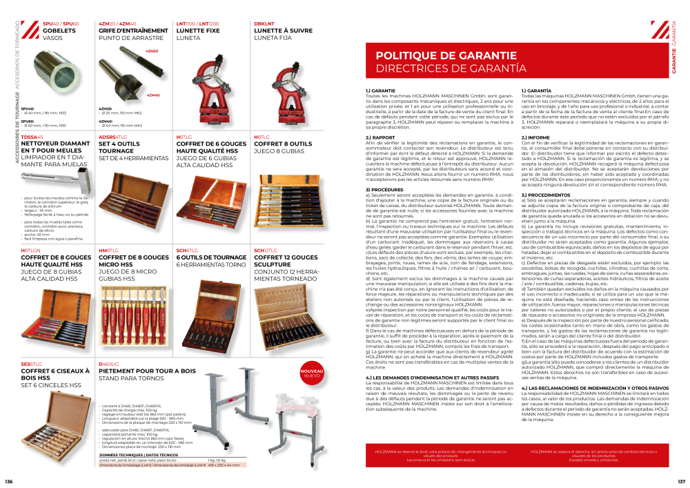 Holzmann Maschinen Catálogo general Madera NO.: 20503 - Page 69