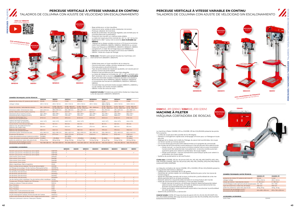 Holzmann Maschinen Catálogo general metal Nº: 20506 - Página 22