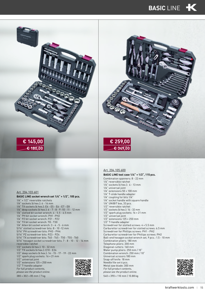 Kraftwerk TOOLCASES Catalog n.: 20508 - Pagina 15