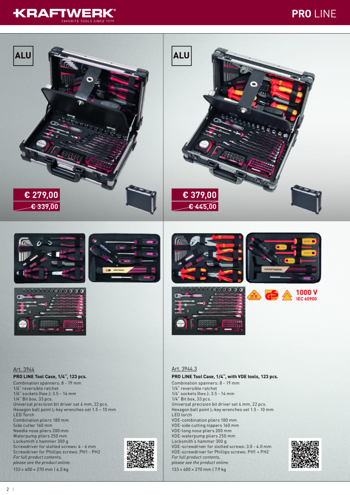 Kraftwerk TOOLCASES Catalog n.: 20508 - Pagina 2