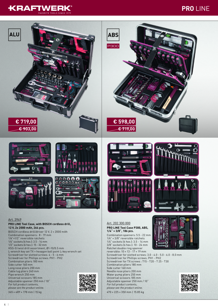 Kraftwerk TOOLCASES Catalog n.: 20508 - Pagina 4