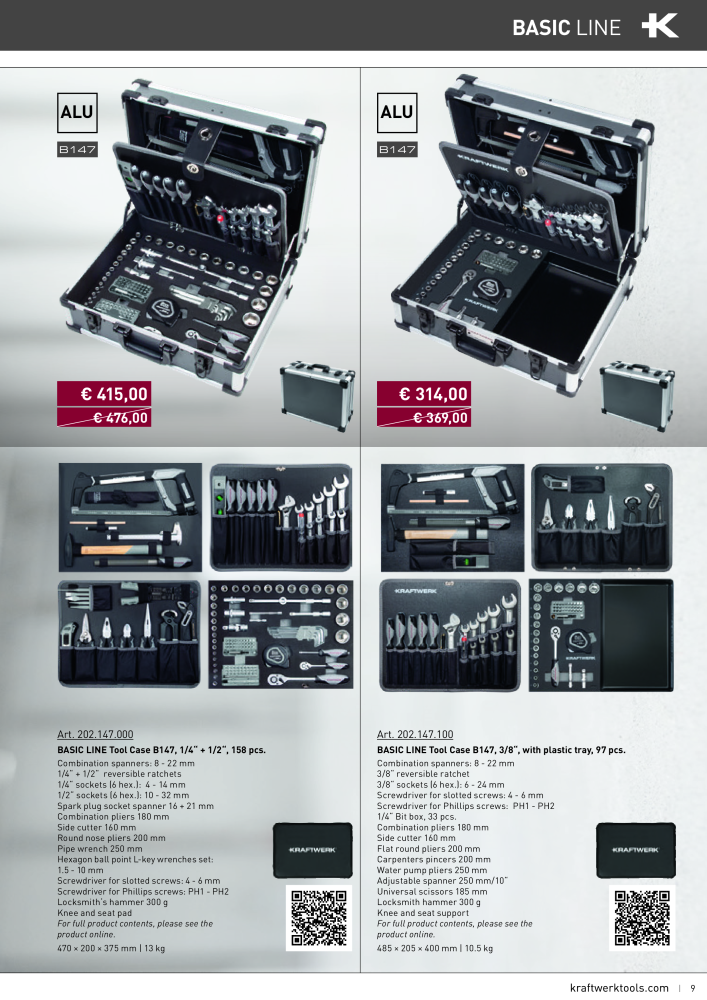 Kraftwerk TOOLCASES Catalog NR.: 20508 - Seite 9