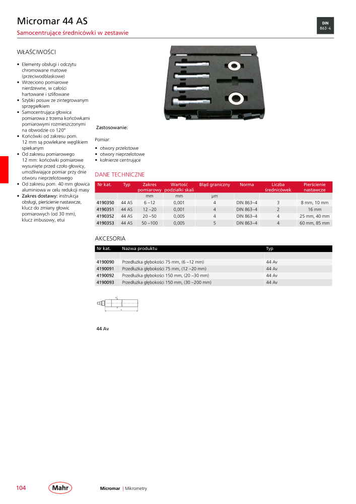 Mahr - katalog główny NR.: 20510 - Strona 108