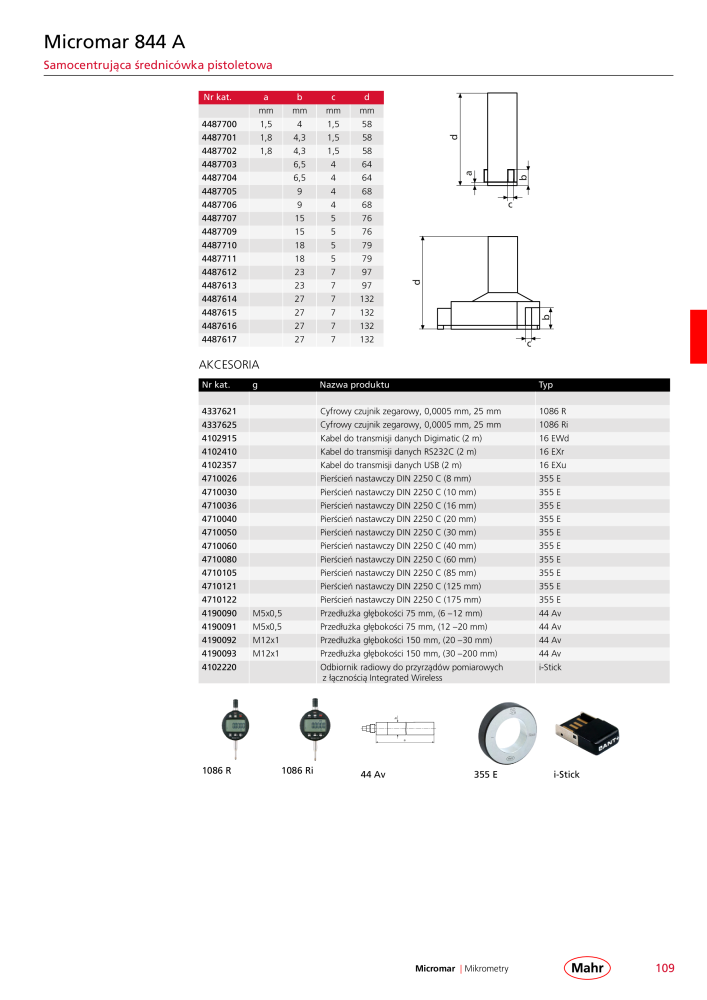 Mahr - katalog główny NR.: 20510 - Strona 113