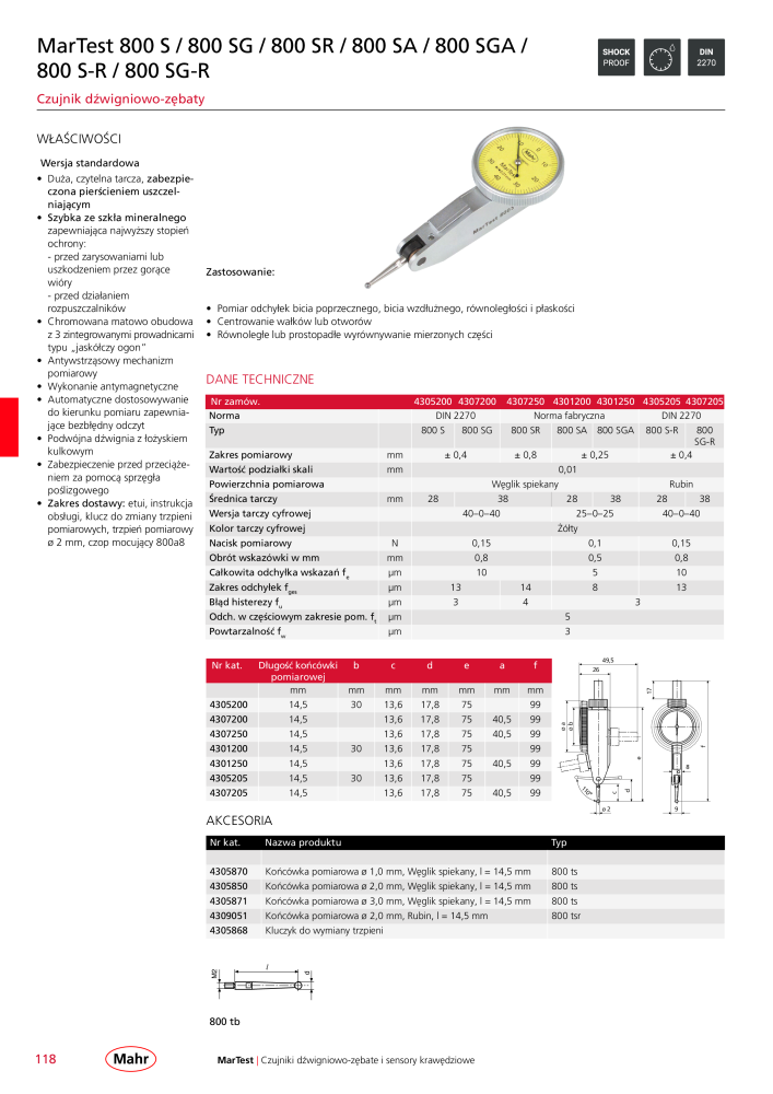 Mahr - katalog główny NR.: 20510 - Strona 122