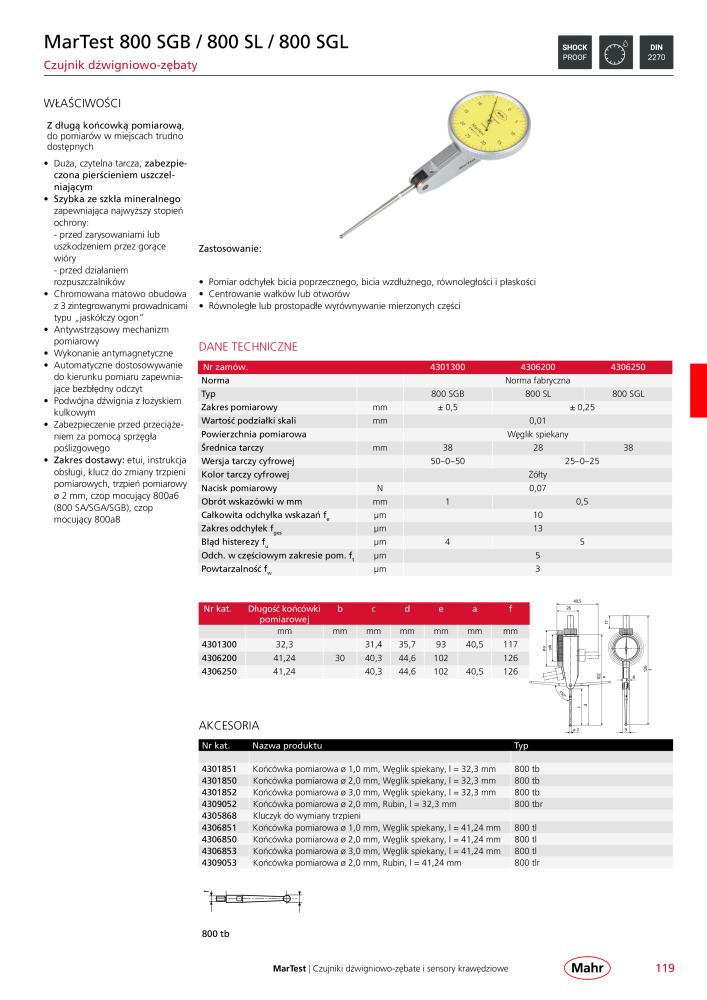 Mahr - katalog główny NR.: 20510 - Strona 123