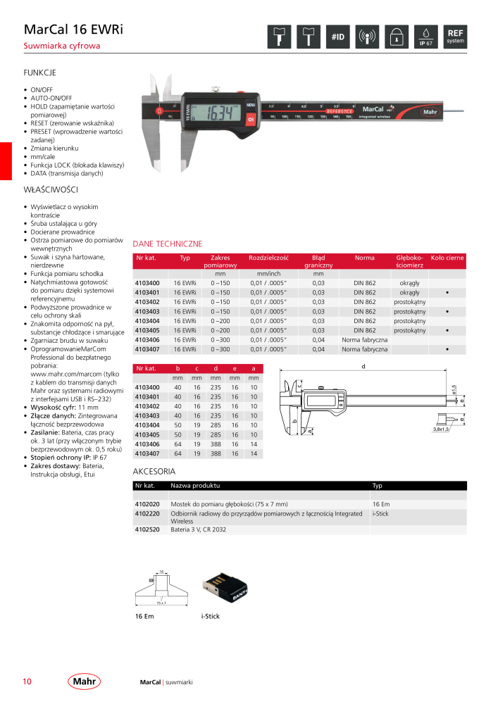 Mahr - katalog główny NR.: 20510 - Strona 14