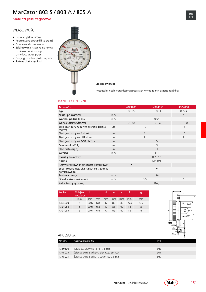 Mahr - katalog główny Nb. : 20510 - Page 155