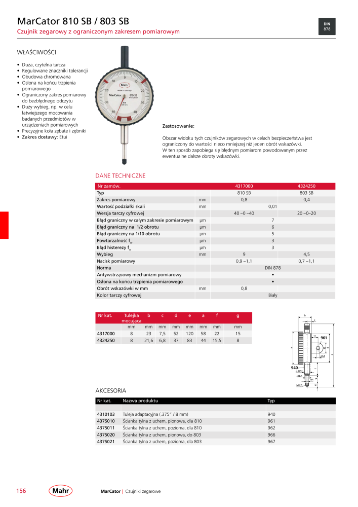 Mahr - katalog główny NR.: 20510 - Strona 160