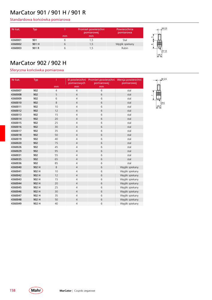 Mahr - katalog główny NR.: 20510 - Strona 162