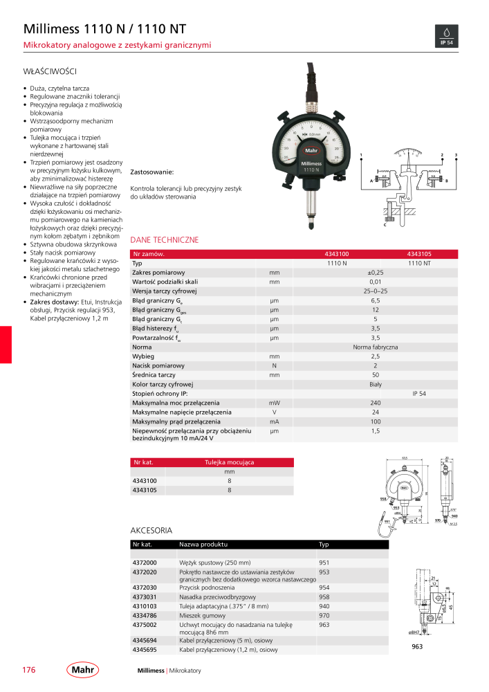 Mahr - katalog główny Nb. : 20510 - Page 180